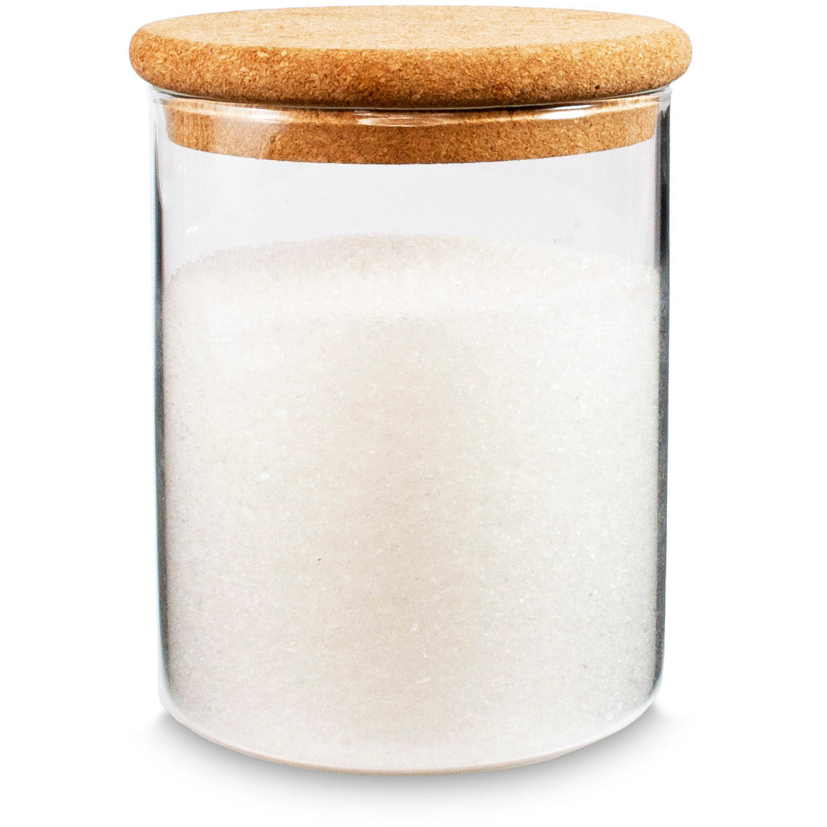 KITCHEN BASICS Canister Borosilicate/Cork Lid - KitchenEnvy