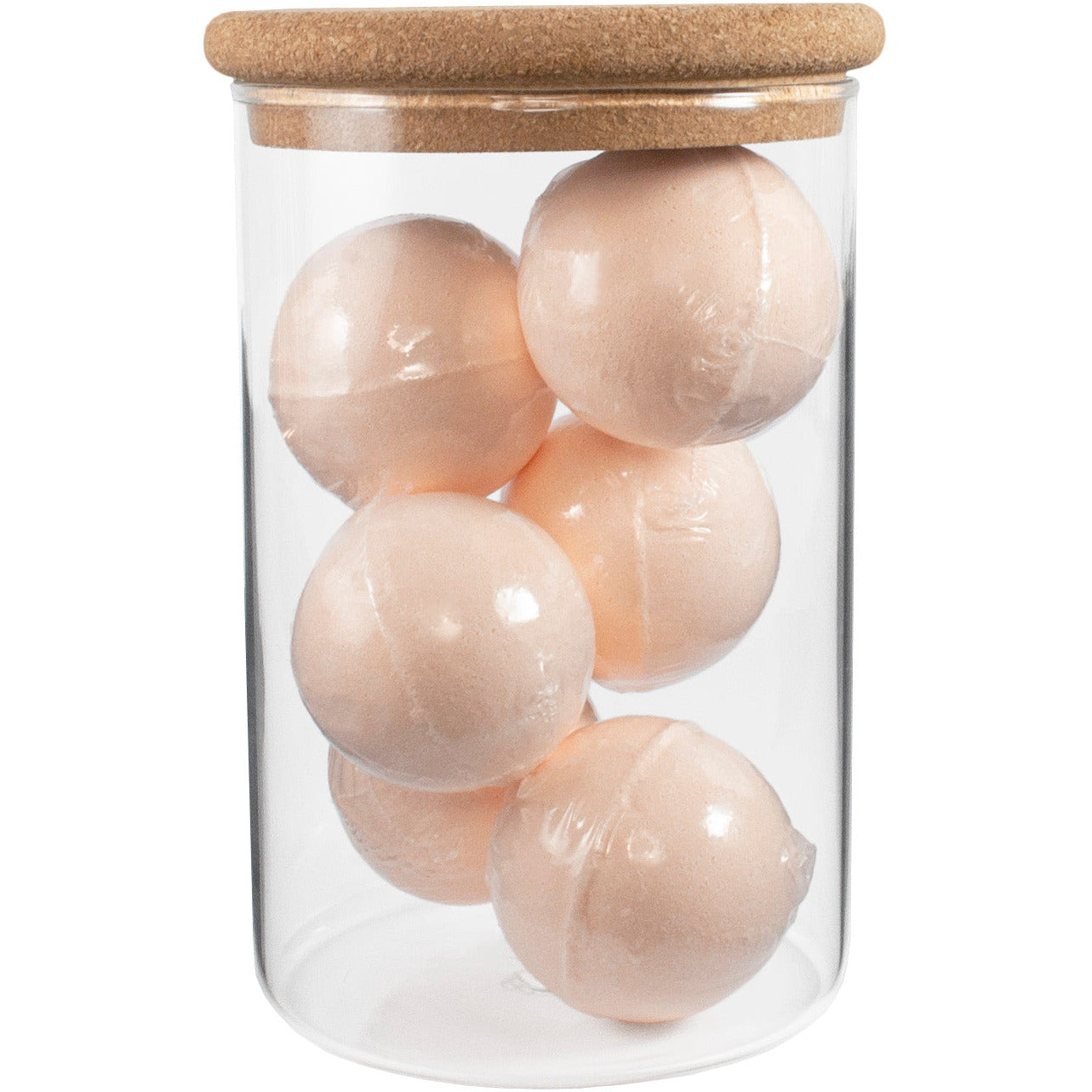 KITCHEN BASICS Canister Borosilicate/Cork Lid - KitchenEnvy