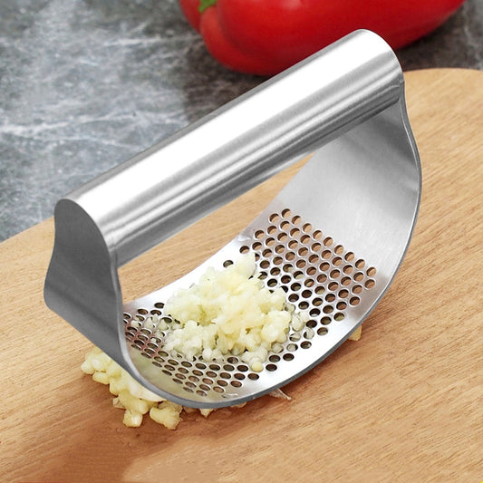KitchenEnvy Stainless Steel Garlic Press - KitchenEnvy