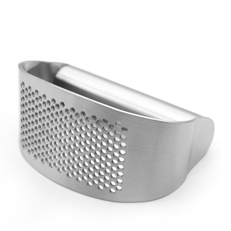KitchenEnvy Stainless Steel Garlic Press - KitchenEnvy
