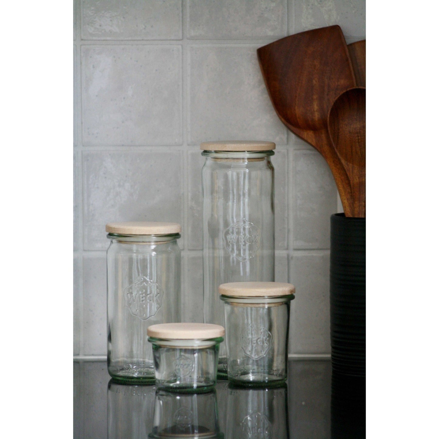 KitchenEnvy Beech Wood Lids - KitchenEnvy