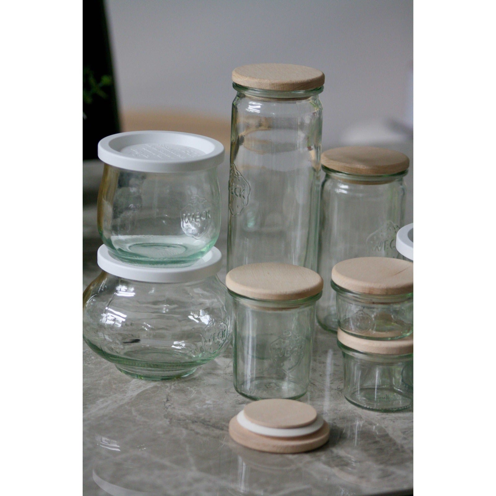 KitchenEnvy Beech Wood Lids - KitchenEnvy