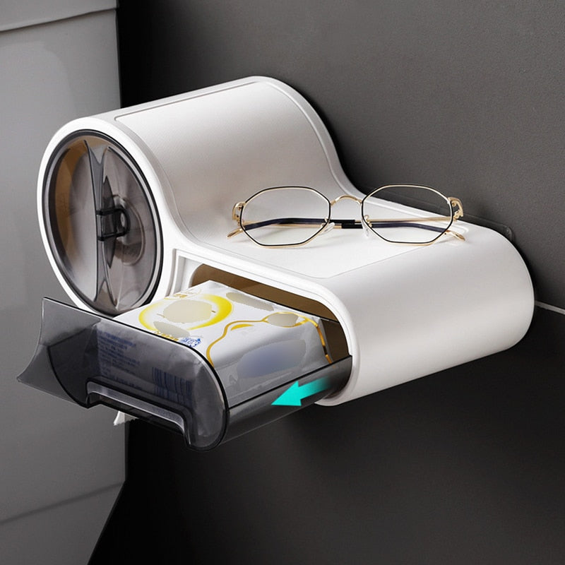 KitchenEnvy Multifunctional Toilet Paper Holder - KitchenEnvy