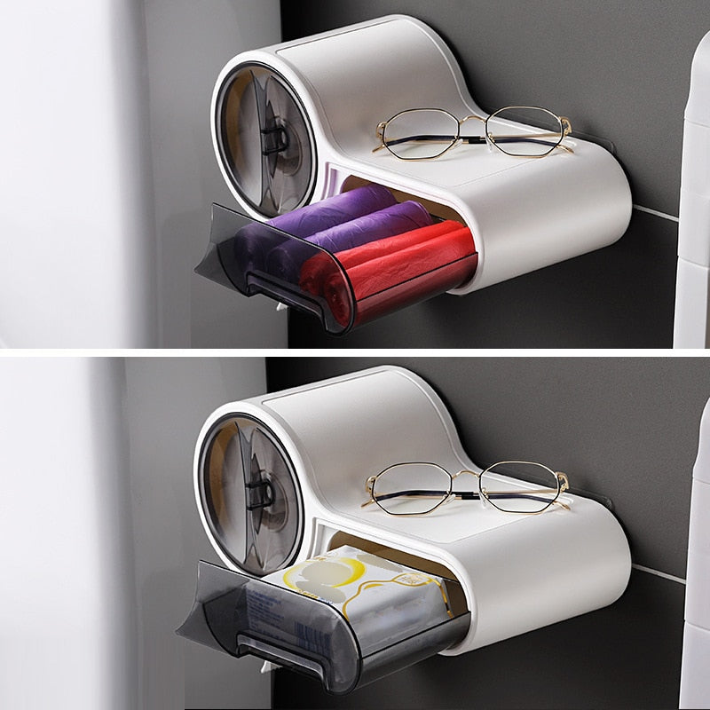 KitchenEnvy Multifunctional Toilet Paper Holder - KitchenEnvy