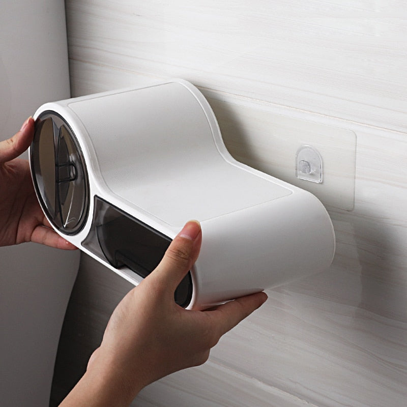 KitchenEnvy Multifunctional Toilet Paper Holder - KitchenEnvy