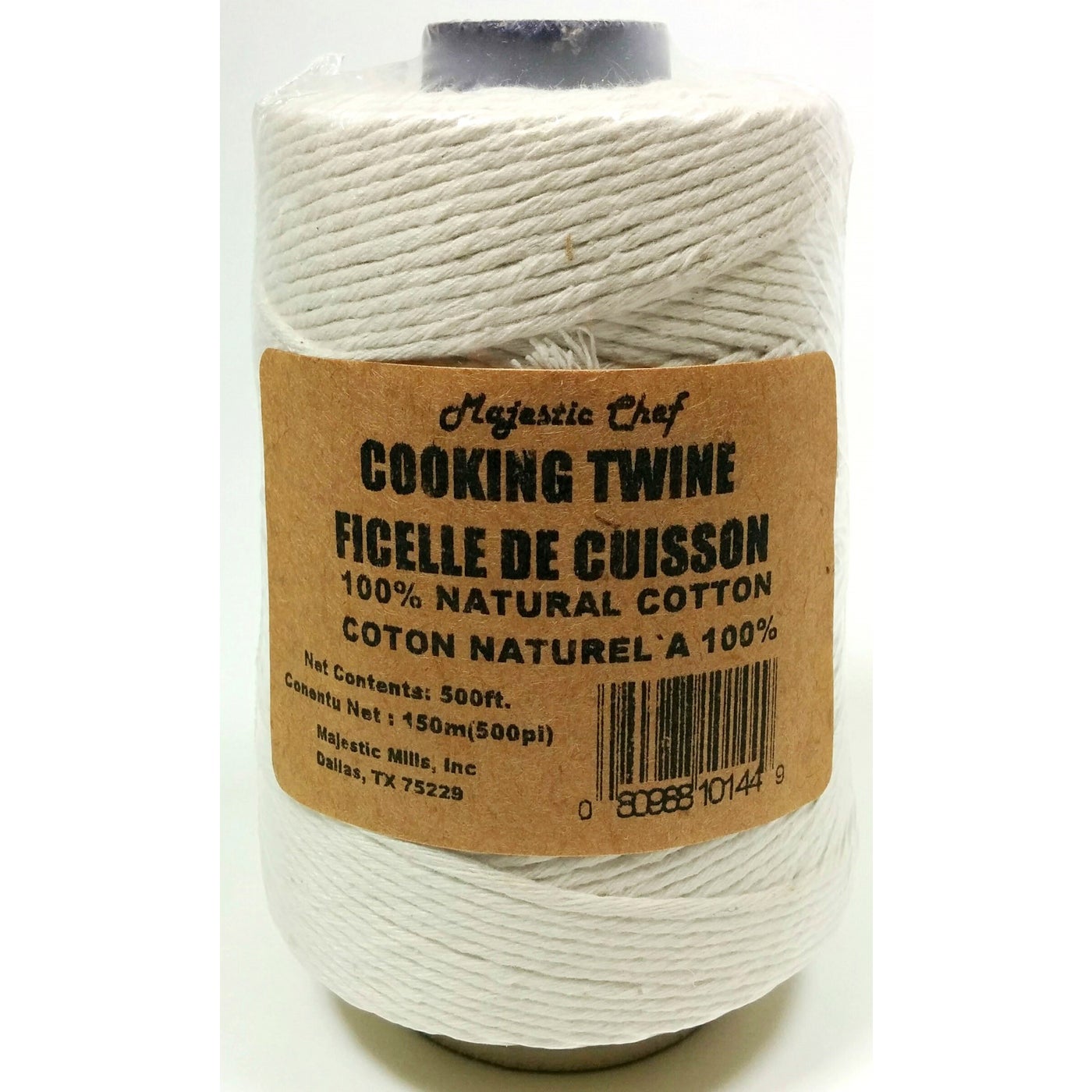 REGENCY WRAPS MAJESTIC CHEF Twine Cone 500ft Cotton - KitchenEnvy