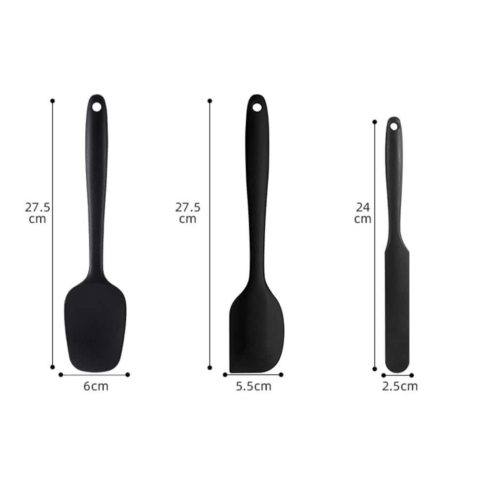 KitchenEnvy 6PC Silicone Spatula Set - KitchenEnvy