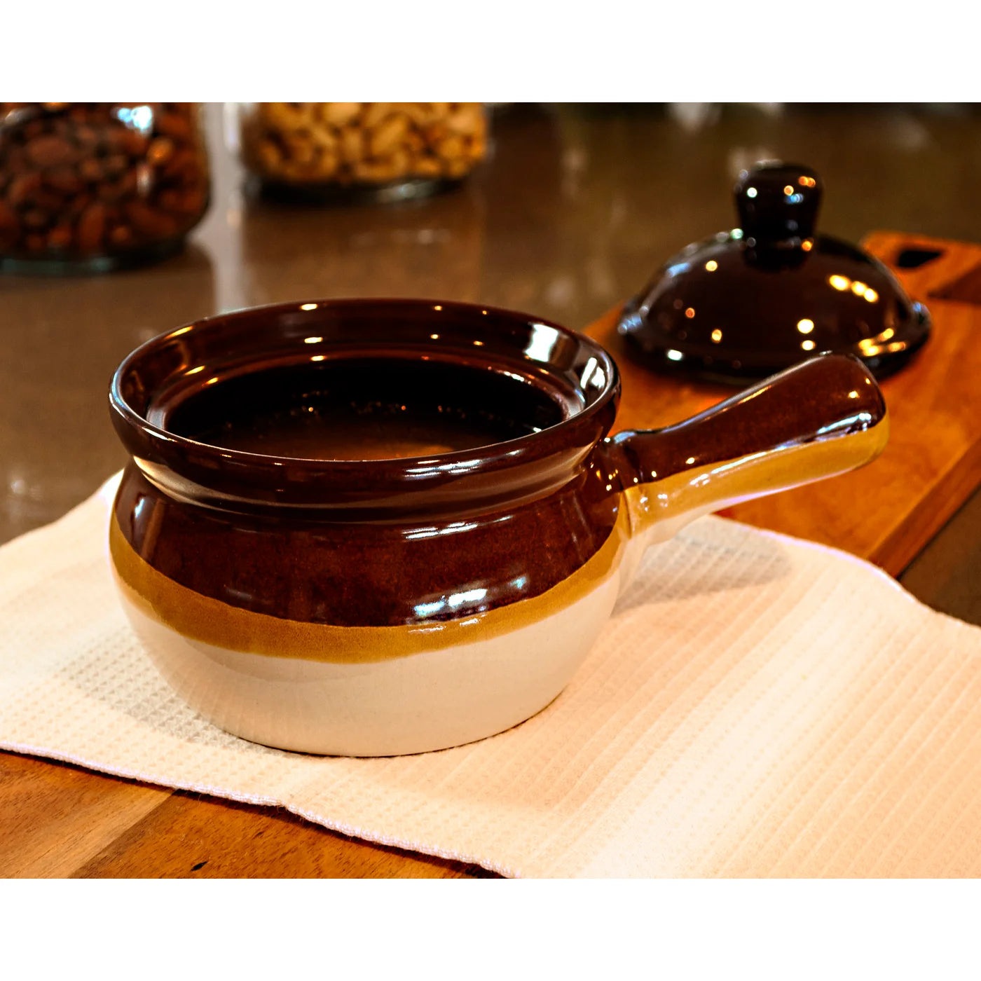 DSFHKUYB Bols à soupe à l'oignon français avec poignées en porcelaine pour soupe, céréales, chili, bœuf, ragoût, noir DSFHKUYB Bols à soupe à l'oignon français avec poignées en porcelaine pour soupe, céréales, chili, bœuf, ragoût, noir