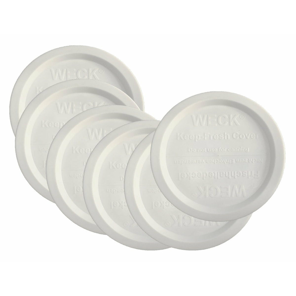 Weck Weck - Fresh Plastic Lids - KitchenEnvy