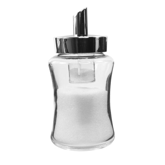 KITCHEN BASICS Sugar Jar - 220ml/7oz - Glass - KitchenEnvy