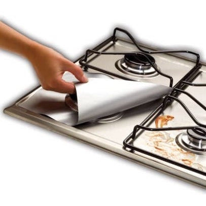 NOSTIK Gas Range Protector HD 4/Set - KitchenEnvy