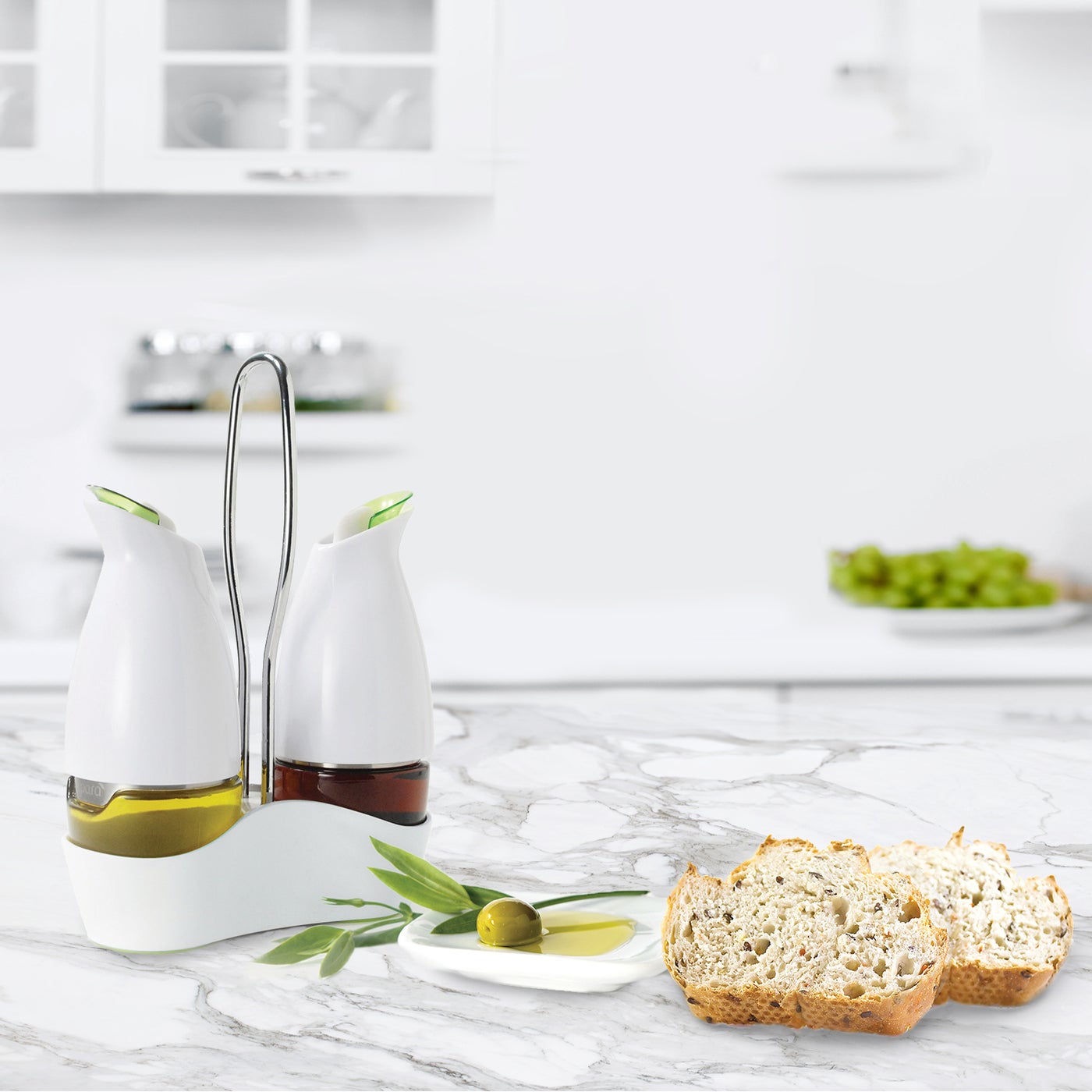 PREPARA Gourmet Cruet White - KitchenEnvy