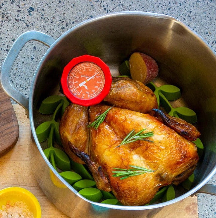 PREPARA Meat Thermometer Red - KitchenEnvy