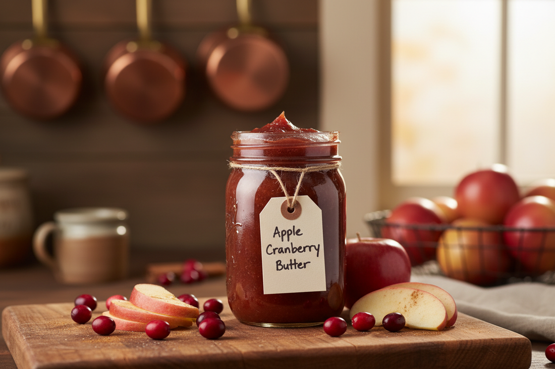 Apple Cranberry Butter