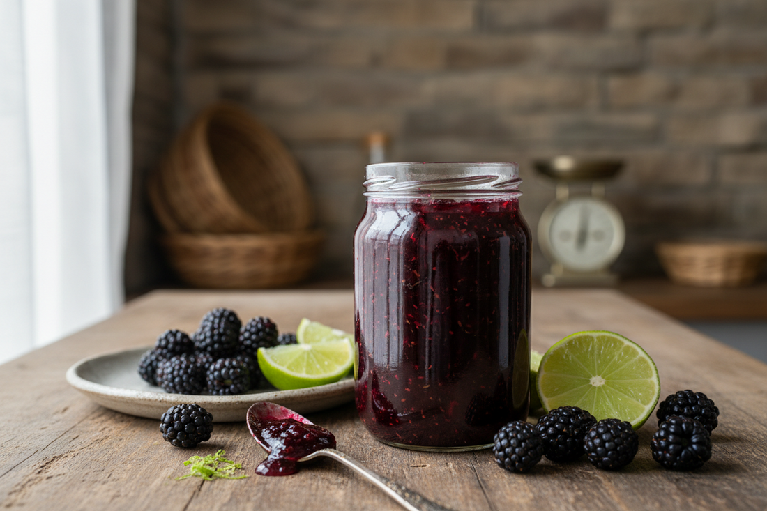 Blackberry Lime Jam