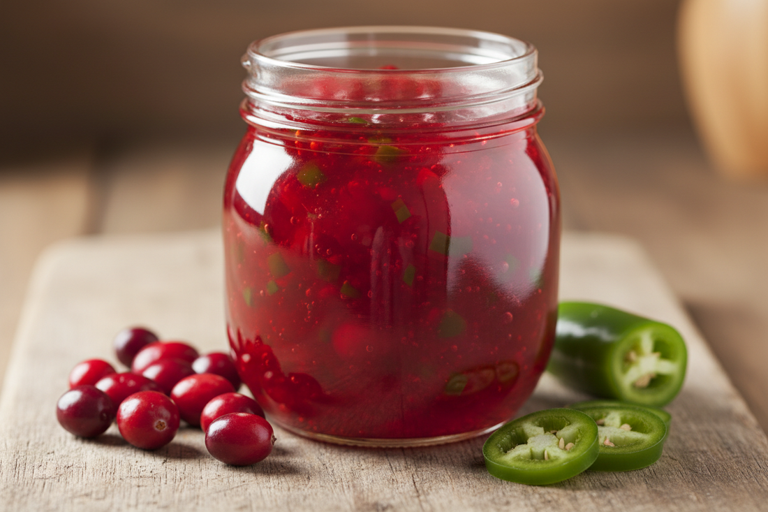Cranberry Jalapeño Jelly