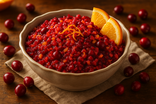 Cranberry Orange Relish for Thanksgiving