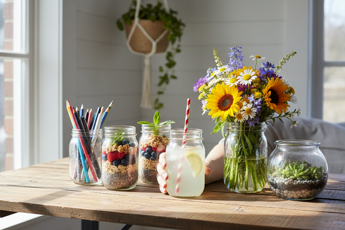 Creative Uses for Mason Jars Beyond Canning
