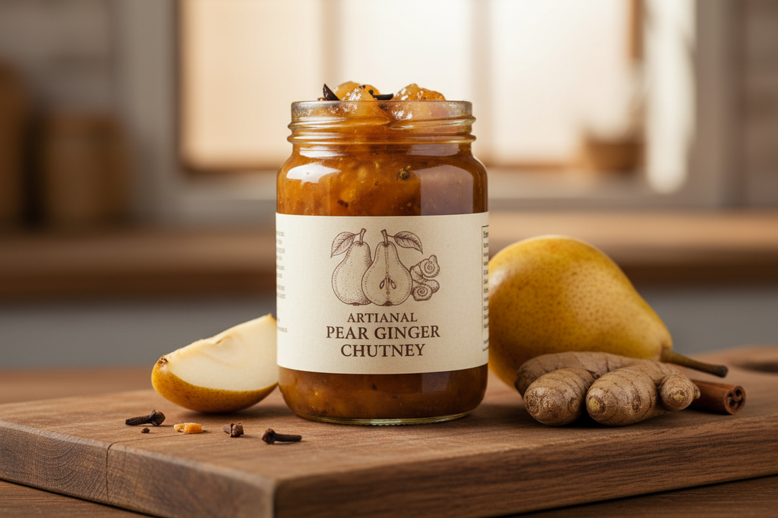 Pear Ginger Chutney