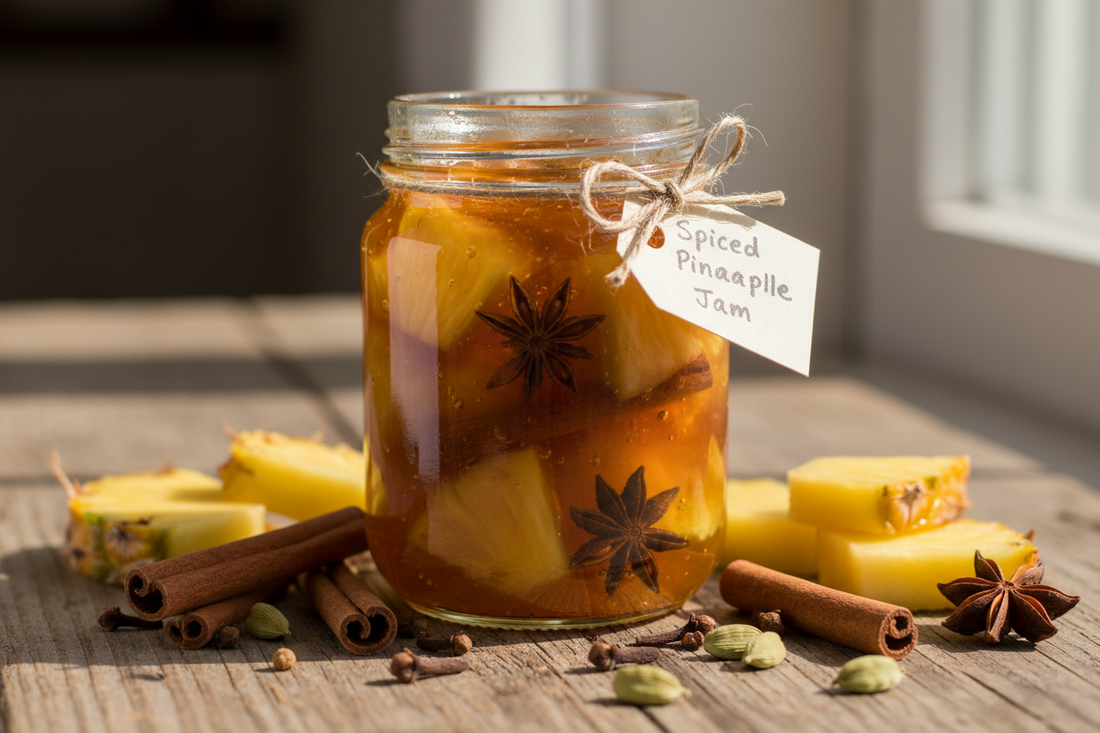 Spiced Pineapple Jam