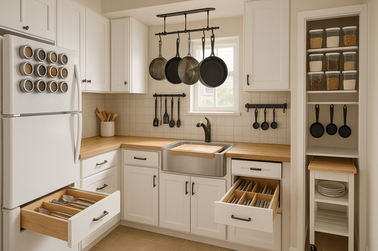 Storage Hacks for Small Kitchens