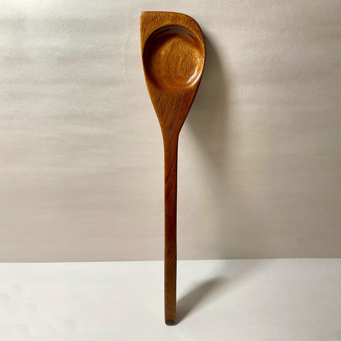 Mahogany Corner Spoon - Hand-carved in Canada