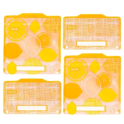 RUSSBE Snack/Sandwich Bags - Pack of 4 - KitchenEnvy