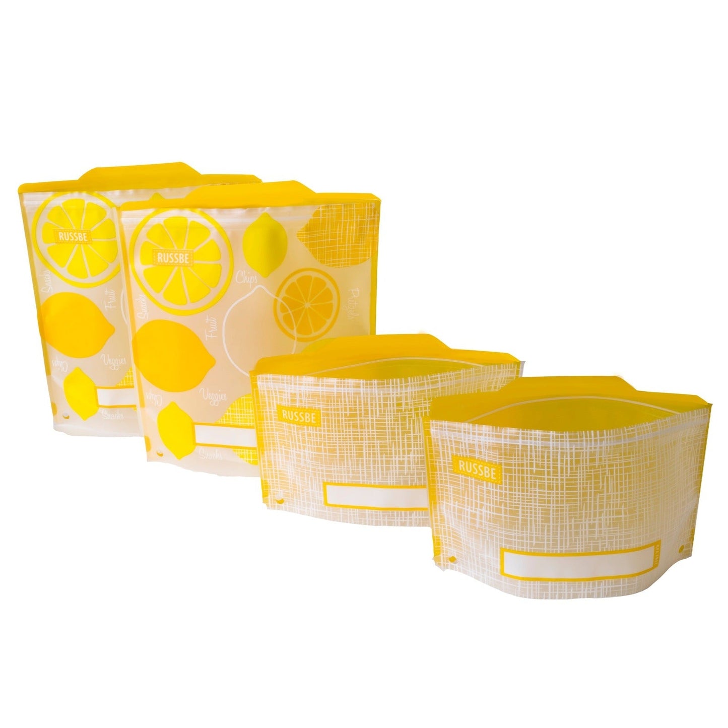 RUSSBE Snack/Sandwich Bags - Pack of 4 - KitchenEnvy