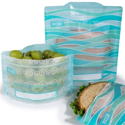 RUSSBE Snack/Sandwich Bags - Pack of 4 - KitchenEnvy