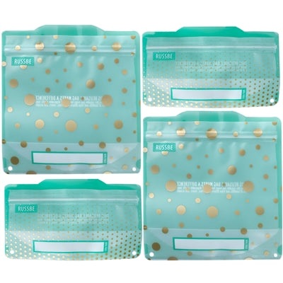 RUSSBE Snack/Sandwich Bags - Pack of 4 - KitchenEnvy