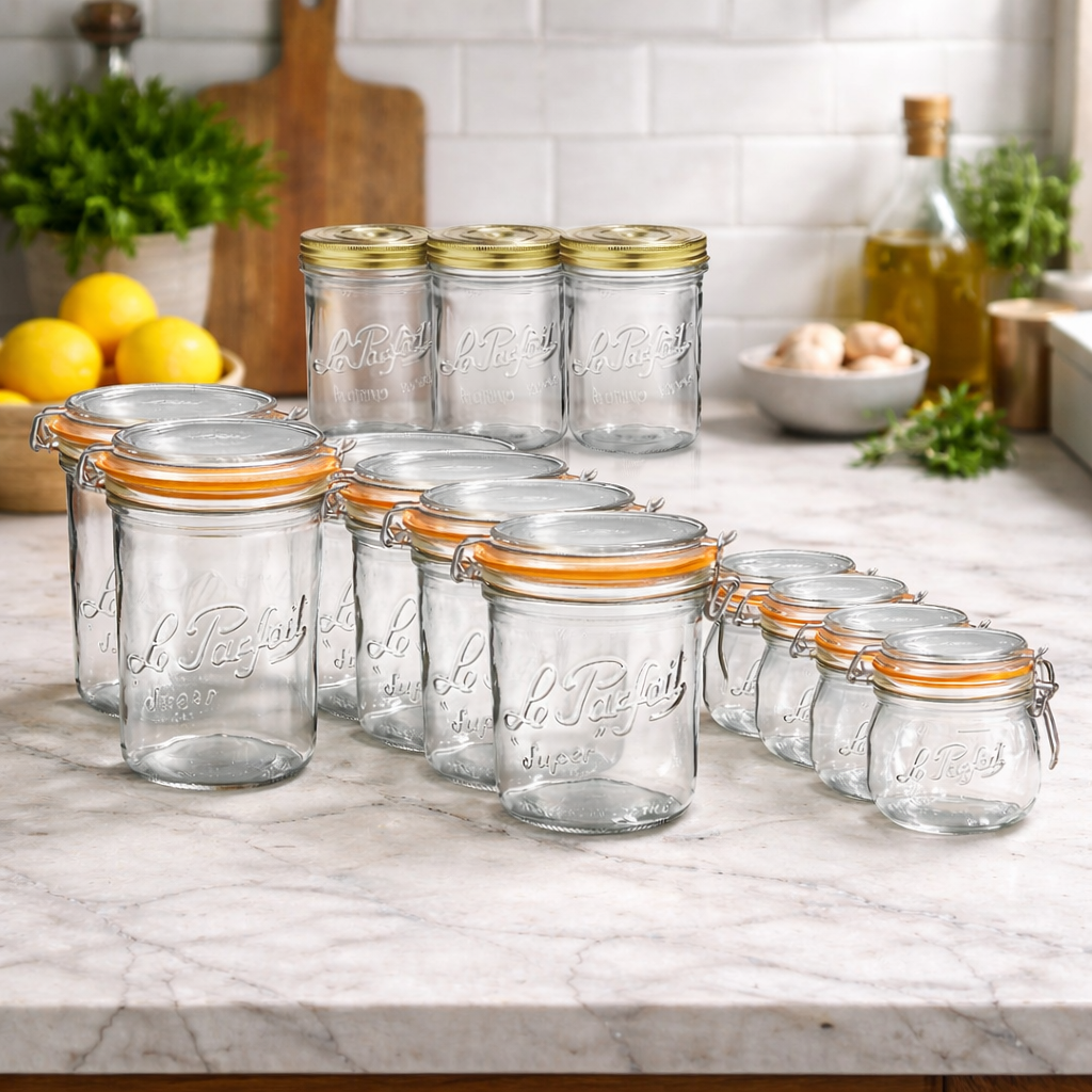 Le Parfait Beginner Canning & Fermentation Kit (13-Jar Set)
