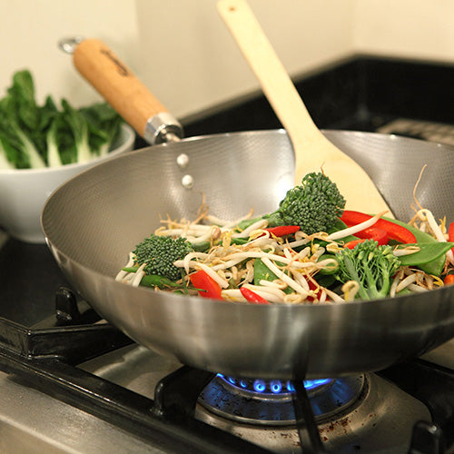 CARBON STEEL Wok - KitchenEnvy