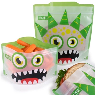 RUSSBE Snack/Sandwich Bags - Pack of 4 - KitchenEnvy