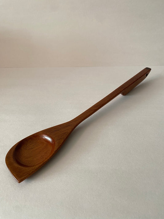 Mahogany Corner Spoon - Hand-carved in Canada