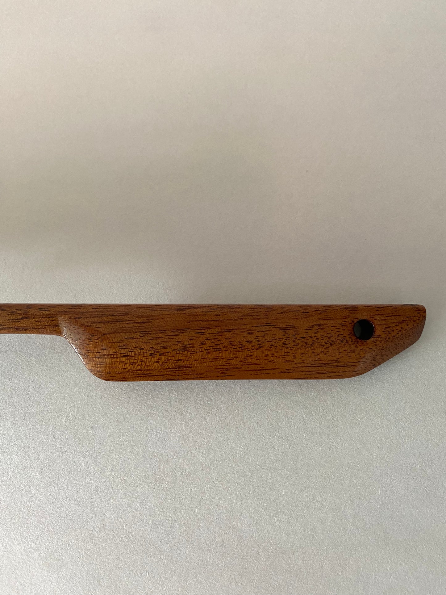 Mahogany Corner Spoon - Hand-carved in Canada