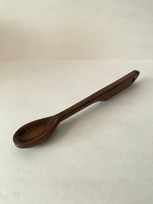 Black Walnut Honey Spoon - Hand-carved in Canada