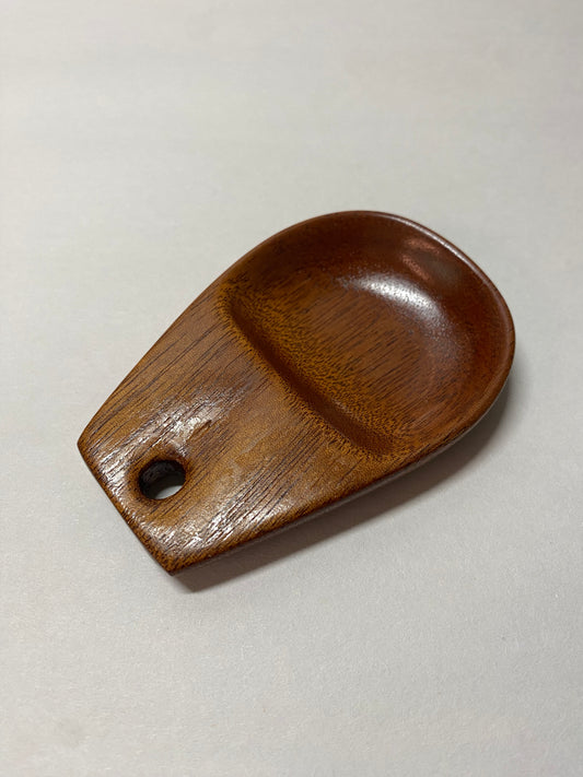 Mahogany Palm Spoon - Hand-carved in Canada