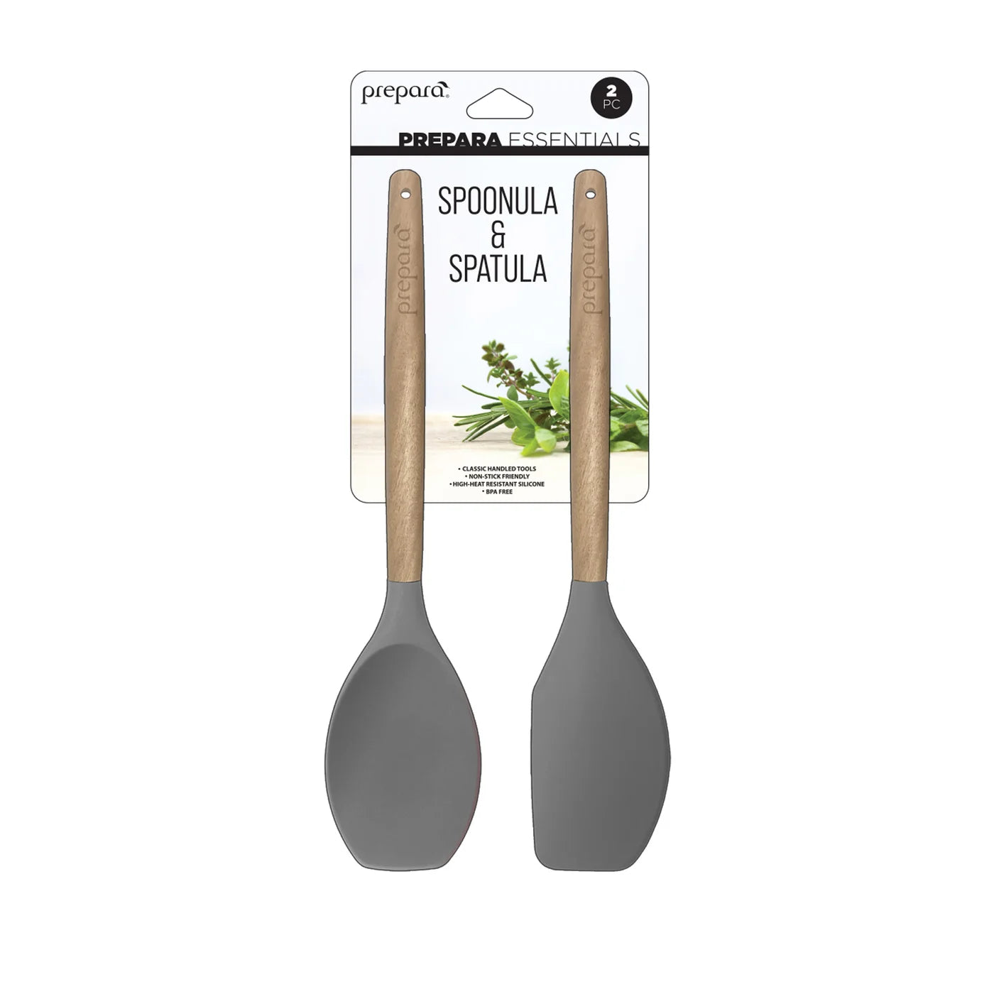 Silicone Spoonula & Spatula 2/ST - Kitchen Envy