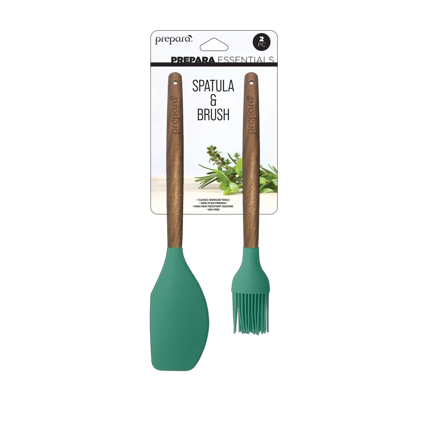 Silicone Brush & Spatula 2/ST - Kitchen Envy