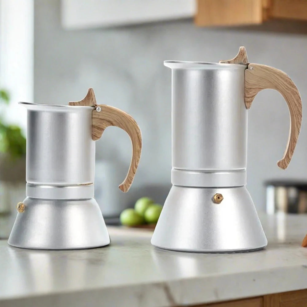 Aluminum Coffee Maker