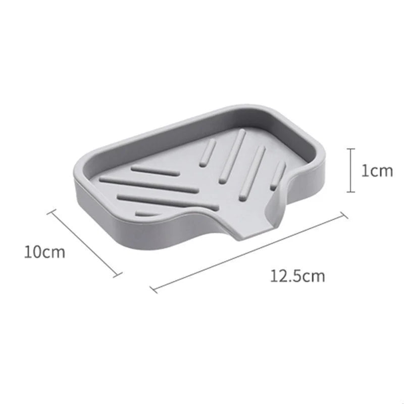 Silicone Tray With drain