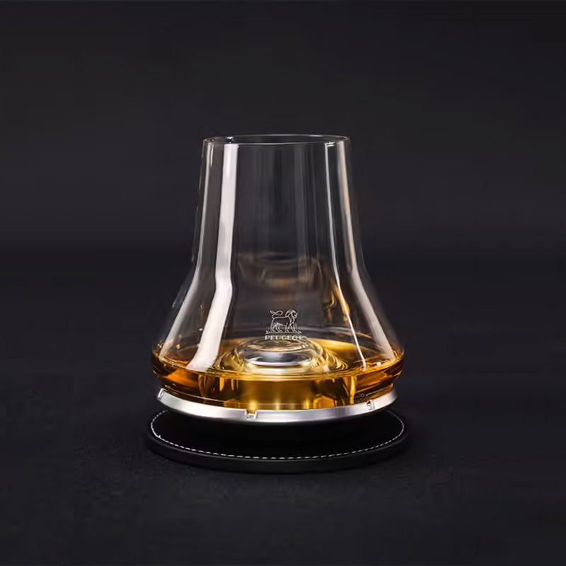 Coffret Dégustation Whisky - 10oz - Verre + Base Rafraîchissante + Dessous de Verre 