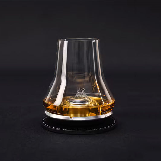 Coffret Dégustation Whisky - 10oz - Verre + Base Rafraîchissante + Dessous de Verre 