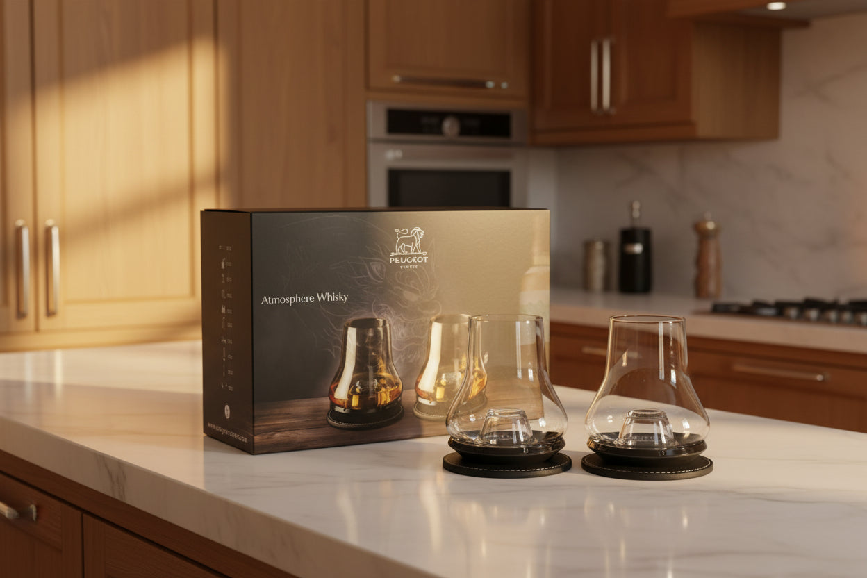 Peugeot Atmosphere - Whisky tasting Duo Set + Matte Blacks Chilling - 10oz
