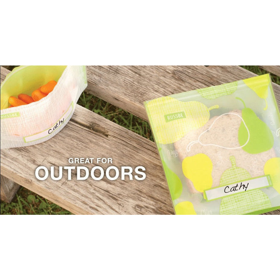 RUSSBE Snack/Sandwich Bags - Pack of 4 - KitchenEnvy