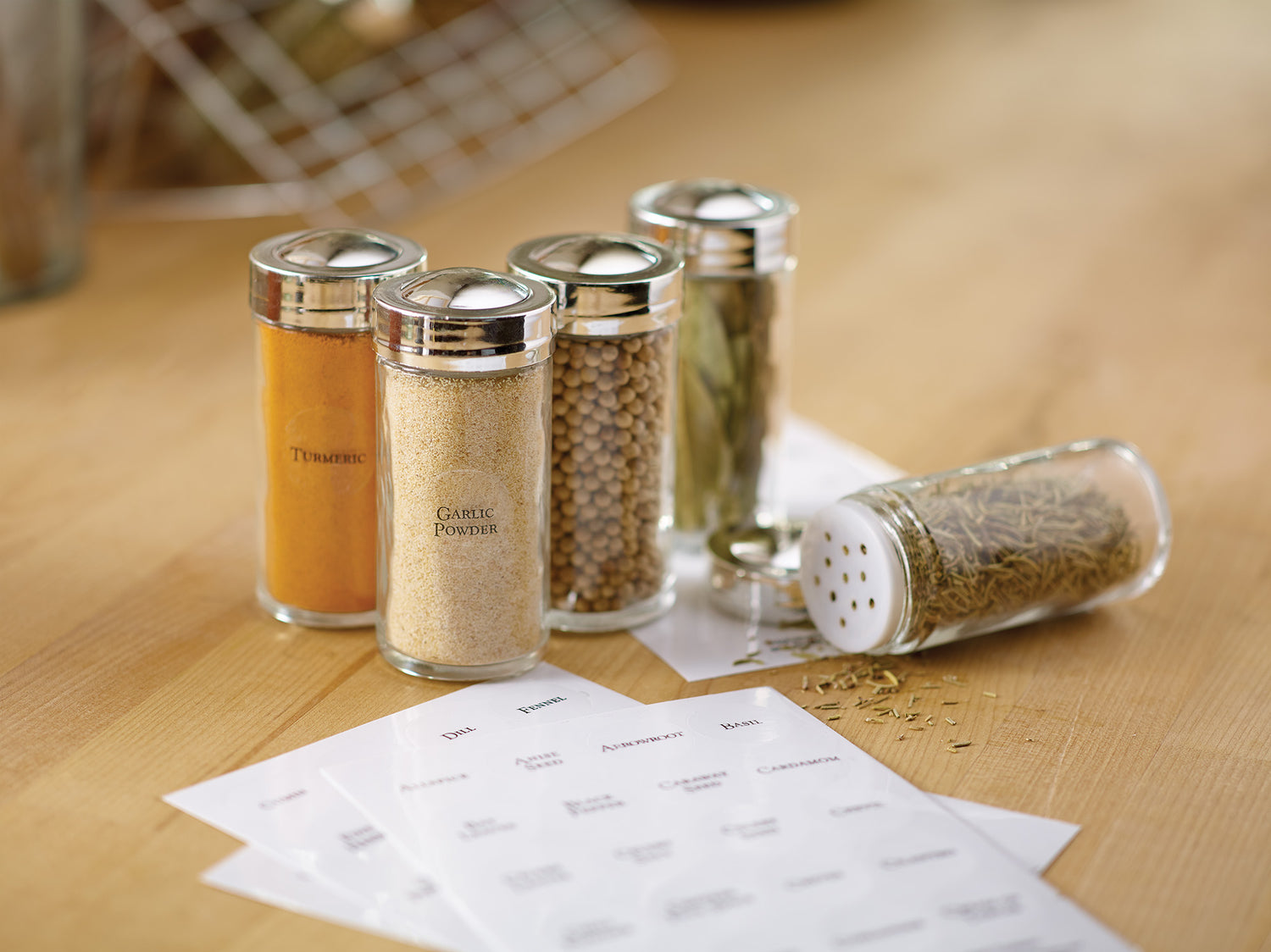 EZ Spice Label Set (100 pcs) - KitchenEnvy