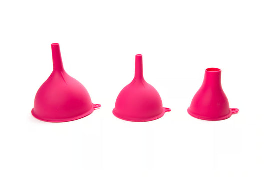 Silicone Canning Funnels - Set of 3
