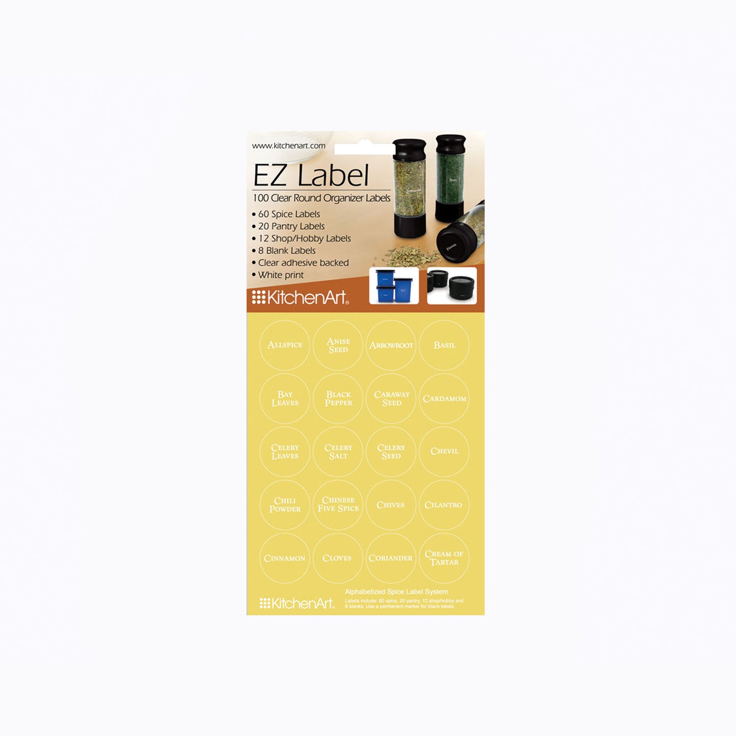 EZ Spice Label Set (100 pcs)