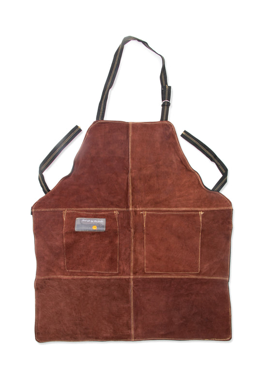 Leather Grill Apron - KitchenEnvy