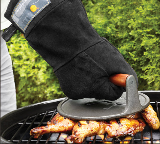Grill Leather Mitt - KitchenEnvy